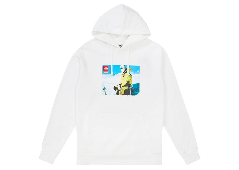 Supreme The North Face Photo Hooded Sweatshirt White