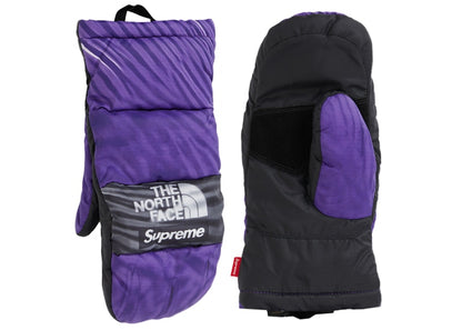 Supreme The North Face Printed Montana Trompe L'oeil Mitt Purple