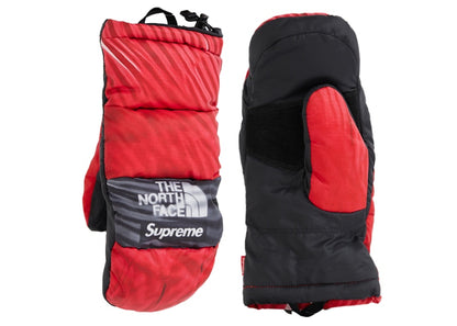 Supreme The North Face Printed Montana Trompe L'oeil Mitt Red