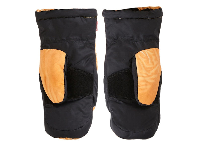 Supreme The North Face Printed Montana Trompe L'oeil Mitt Yellow