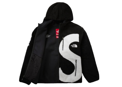 Supreme The North Face S Logo Fleece Jacket Black