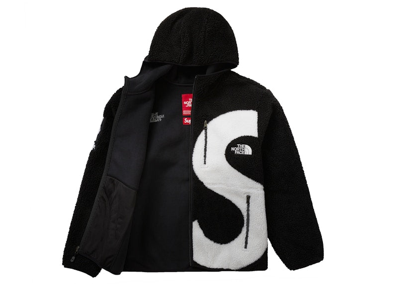 Supreme The North Face S Logo Fleece Jacket Black