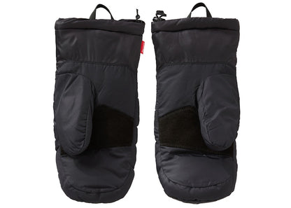 Supreme The North Face S Logo Nuptse Mitts Black