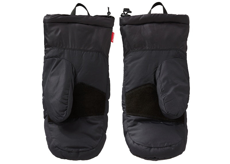 Supreme The North Face S Logo Nuptse Mitts Black