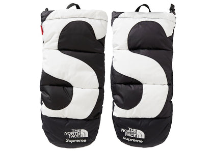 Supreme The North Face S Logo Nuptse Mitts Black