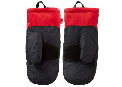 Supreme The North Face S Logo Nuptse Mitts Red