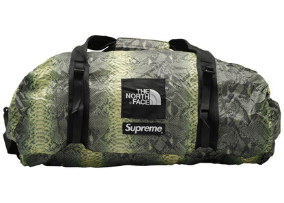 Supreme The North Face Snakeskin Flyweight Duffle Bag Green