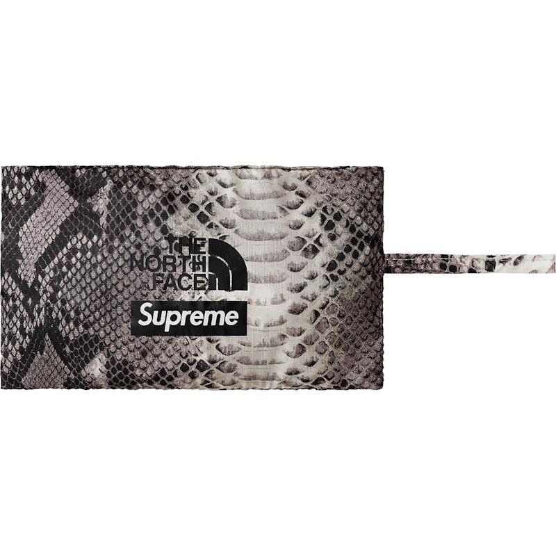 Supreme The North Face Snakeskin Packable Reversible Crusher Black