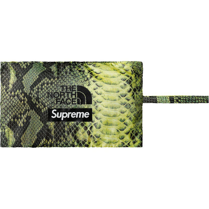 Supreme The North Face Snakeskin Packable Reversible Crusher Green