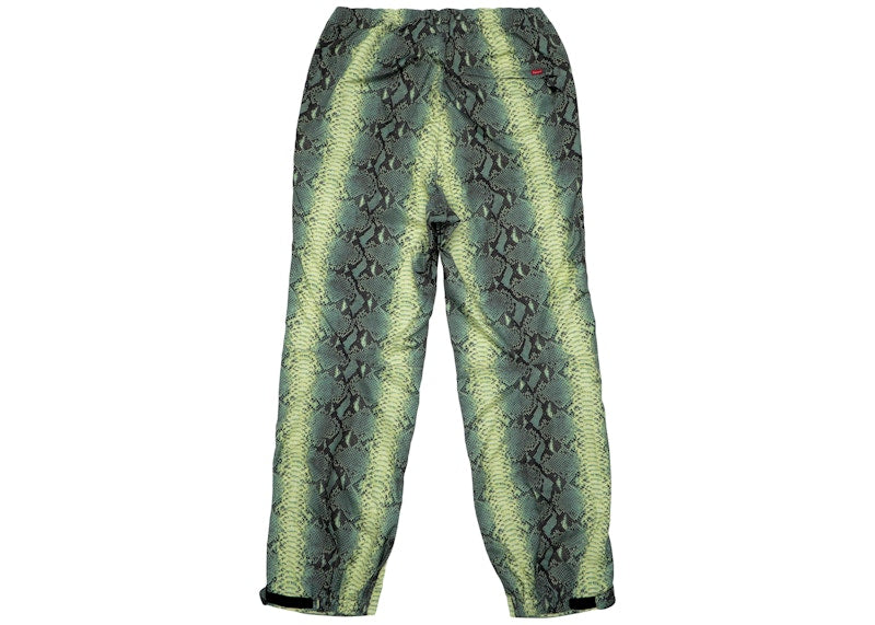 Supreme The North Face Snakeskin Taped Seam Pant Green