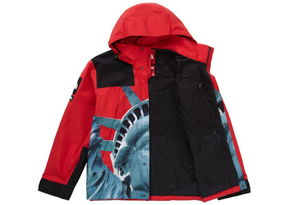Supreme The North Face Statue of Liberty Mountain Jacket Red