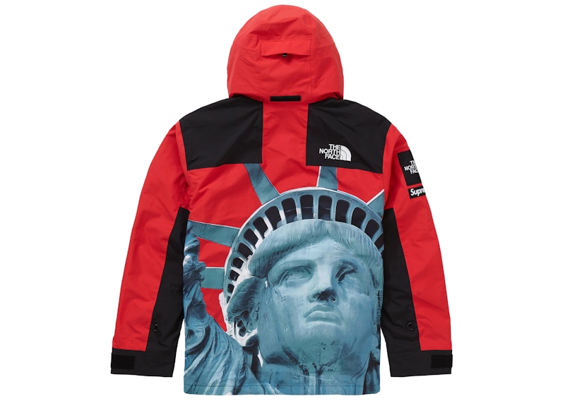 Supreme The North Face Statue of Liberty Mountain Jacket Red