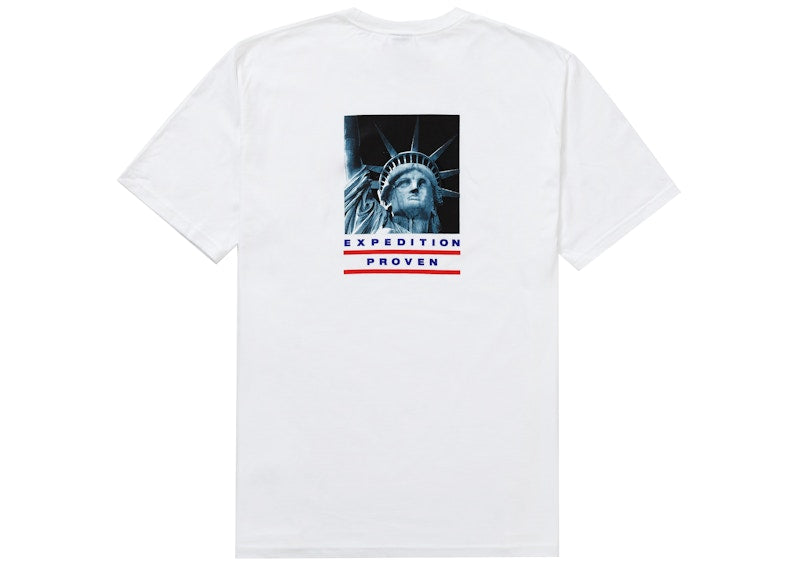 Supreme The North Face Statue of Liberty Tee White