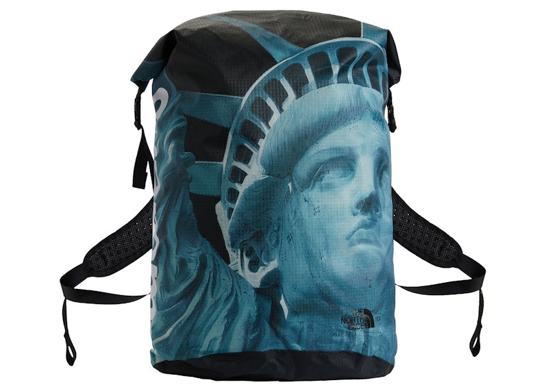 Supreme The North Face Statue of Liberty Waterproof Backpack Black