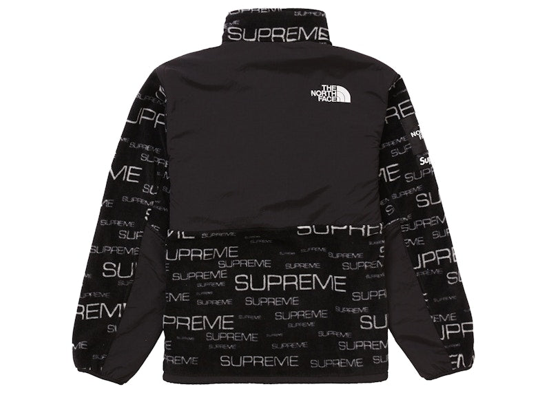 Supreme The North Face Steep Tech Fleece Jacket Black