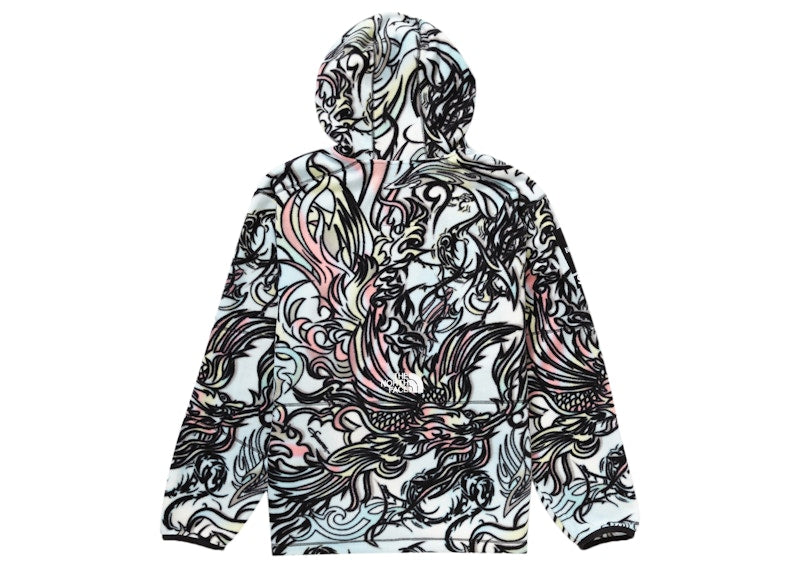 Supreme The North Face Steep Tech Fleece Pullover Multicolor Dragon