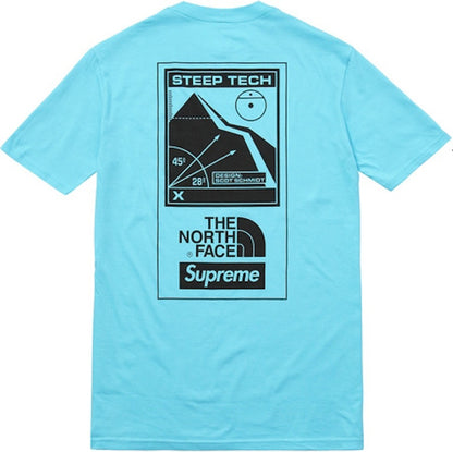 Supreme The North Face Steep Tech Tee Light Blue