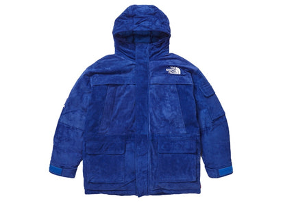 Supreme The North Face Suede 600-Fill Down Parka Blue