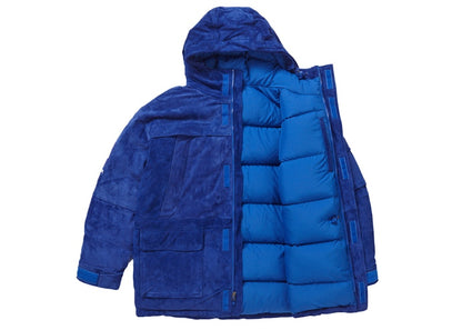 Supreme The North Face Suede 600-Fill Down Parka Blue