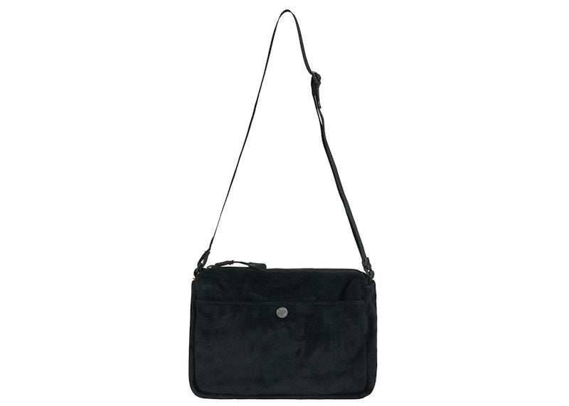 Supreme The North Face Suede Shoulder Bag Black