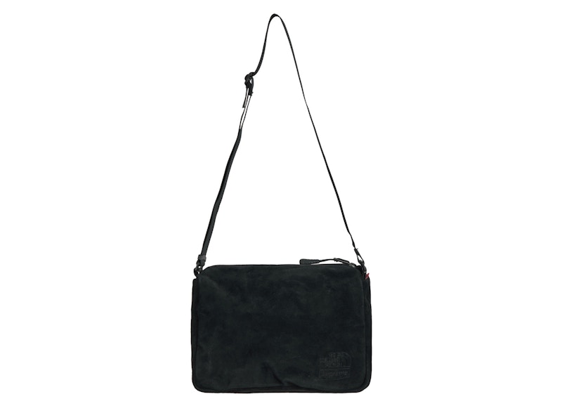 Supreme The North Face Suede Shoulder Bag Black