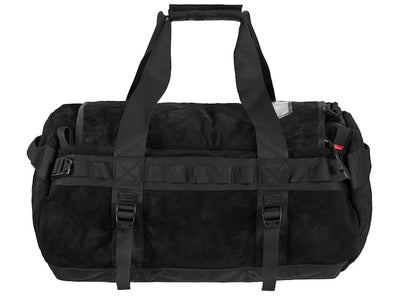 Supreme The North Face Suede Small Base Camp Duffle Bag Black