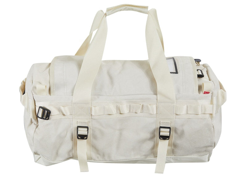 Supreme The North Face Suede Small Base Camp Duffle Bag Stone