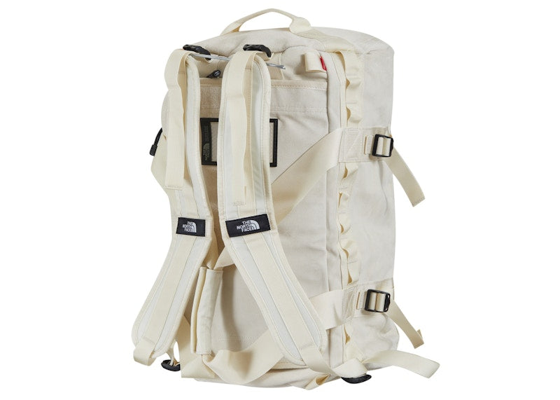 Supreme The North Face Suede Small Base Camp Duffle Bag Stone