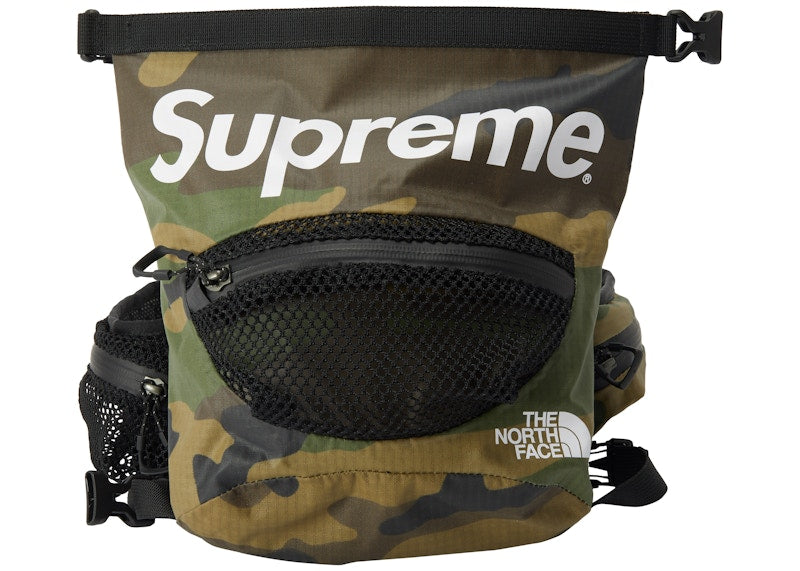 Supreme The North Face Waterproof Waist Bag Woodland Camo