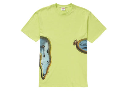 Supreme The Persistence Of Memory Tee Neon Green