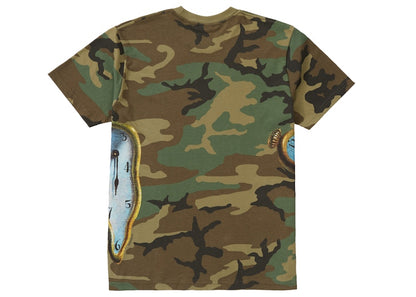 Supreme The Persistence Of Memory Tee Woodland Camo