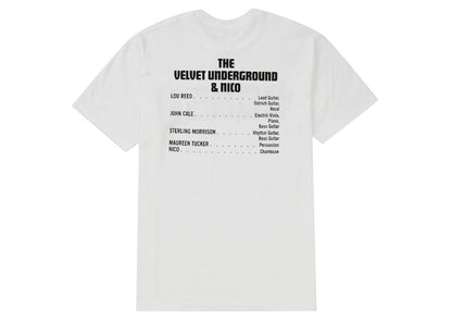 Supreme The Velvet Underground & Nico Tee White