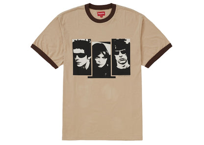 Supreme The Velvet Underground Ringer Tee Tan