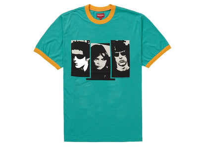 Supreme The Velvet Underground Ringer Tee Teal