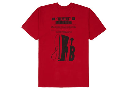 Supreme The Velvet Underground Tee Red