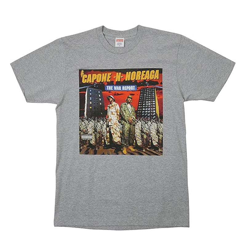 Supreme The War Report Tee Heather Grey