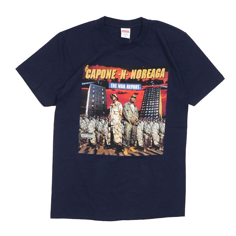 Supreme The War Report Tee Navy