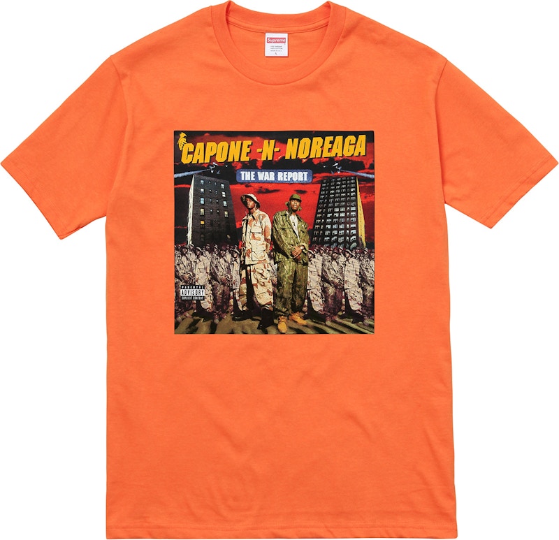 Supreme The War Report Tee Orange