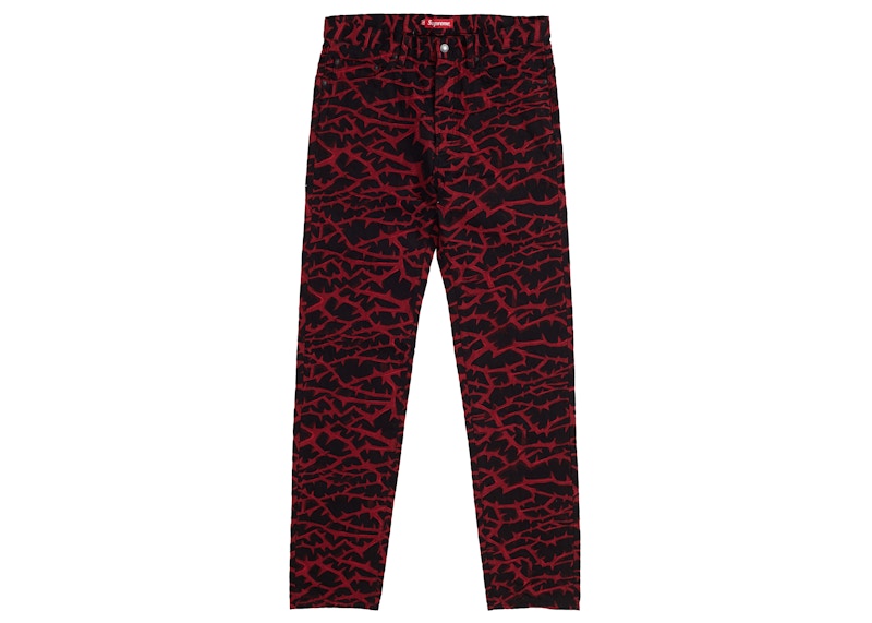 Supreme Thorn Jean Red
