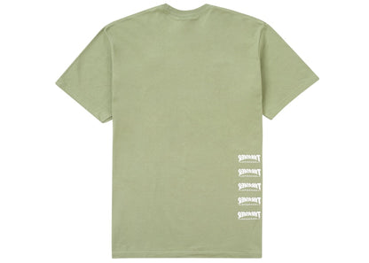 Supreme Thrasher Back Tail Tee Olive