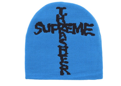 Supreme Thrasher Beanie Blue