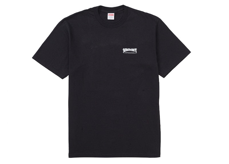 Supreme Thrasher Cross Tee Black