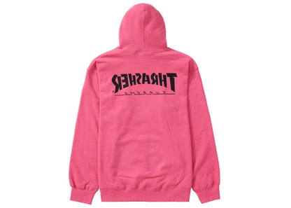 Supreme Thrasher Hooded Sweatshirt Magenta