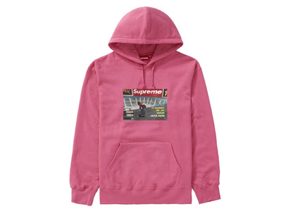 Supreme Thrasher Hooded Sweatshirt Magenta