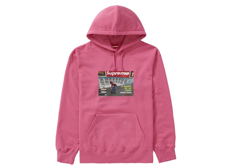 Supreme Thrasher Hooded Sweatshirt Magenta