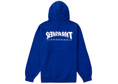 Supreme Thrasher Hooded Sweatshirt Royal