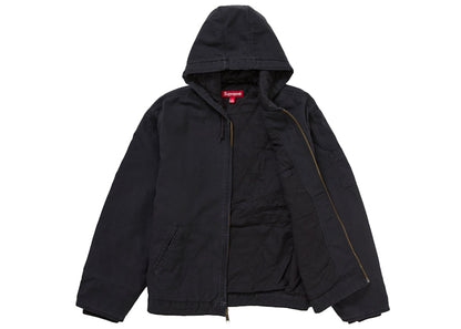 Supreme Thrasher Hooded Work Jacket Black