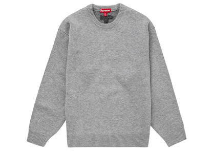 Supreme Thrasher Sweater (FW24) Heather Grey
