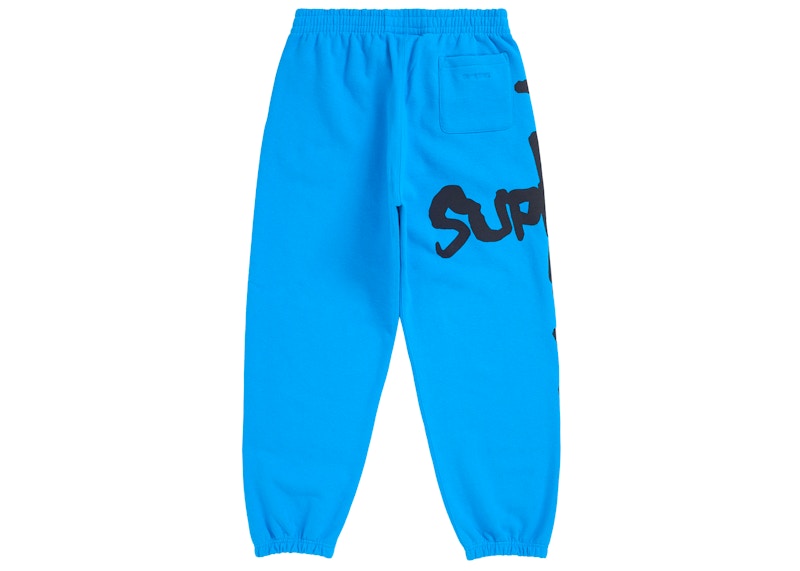 Supreme Thrasher Sweatpant Bright Blue