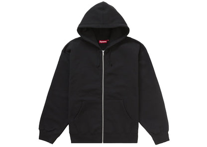 Supreme Thrasher Zip Up Hooded Sweatshirt Black